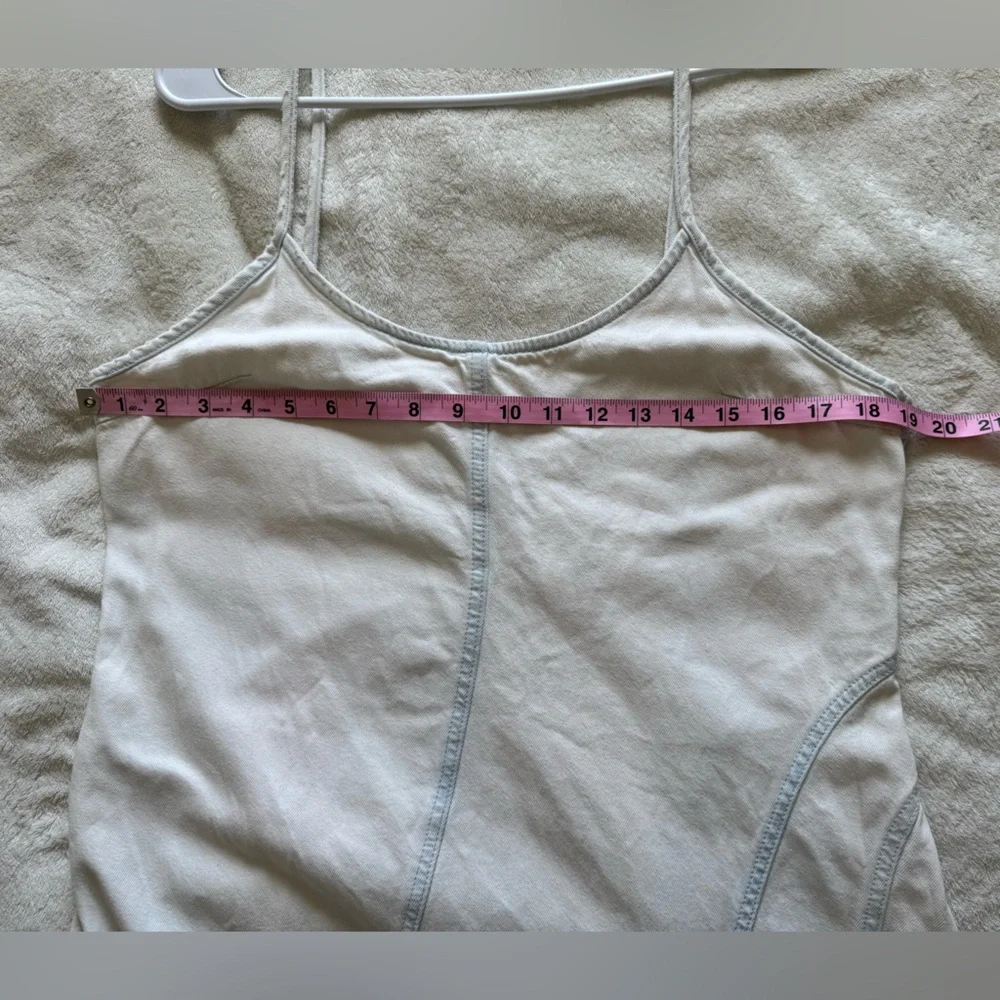 Zara Cream Strapless Dress - Picture 6 of 8